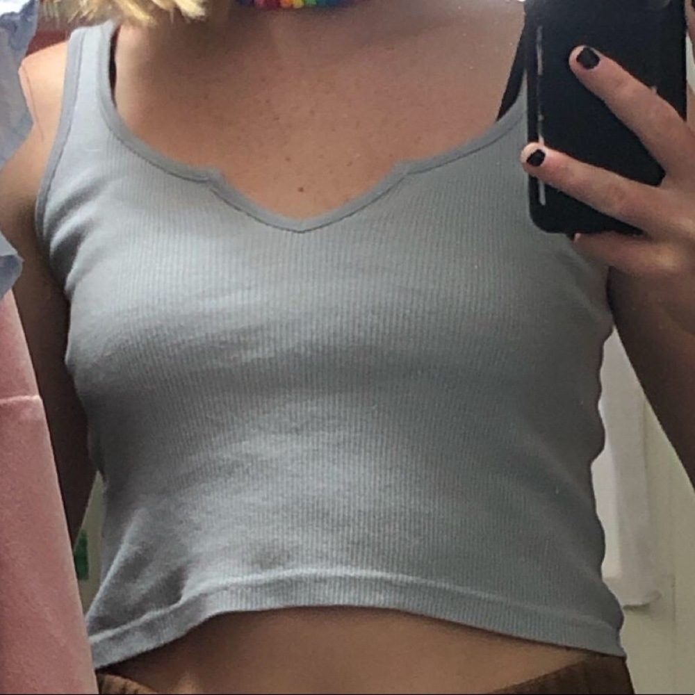blue brandy melville tank